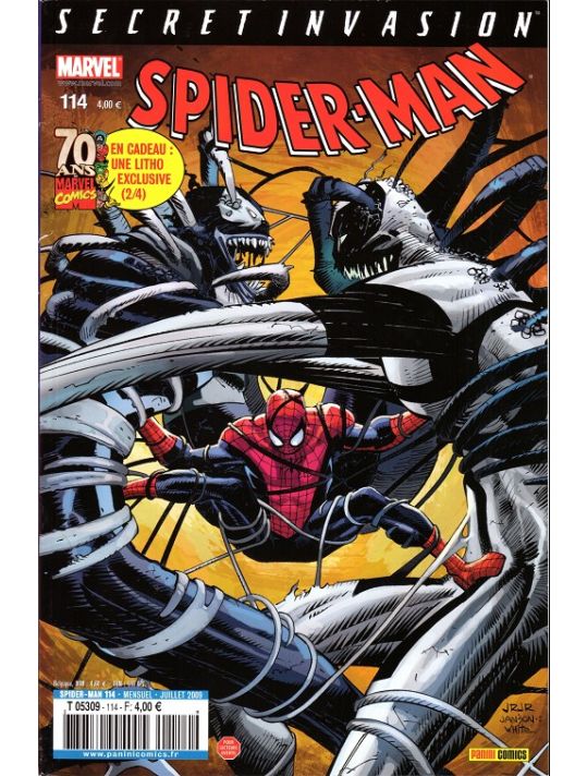 Spider-Man (2e série) tome 114 - 36 façons de mourir (éd. 2009) main product photo