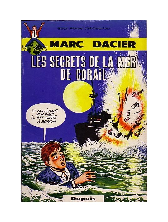 Marc Dacier (1re série) tome 4 - Les Secrets de la Mer de Corail (éd. 1962) main product photo