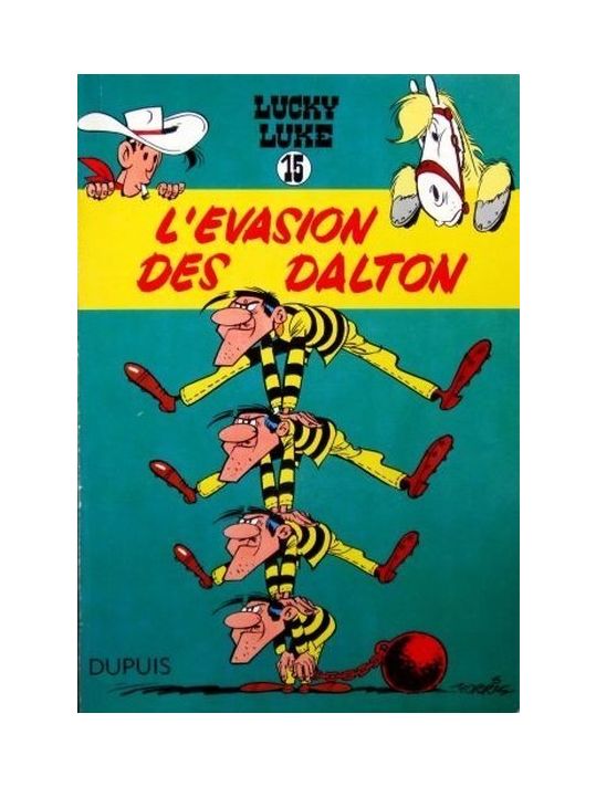Lucky Luke tome 15 - L'évasion des Dalton (éd. 1960) main product photo