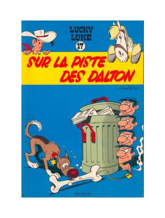 Lucky Luke tome 17 - Sur la piste des Dalton main product photo