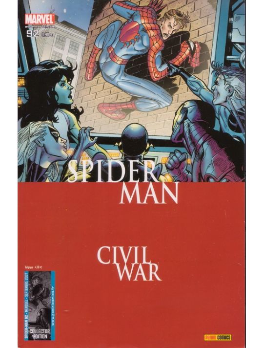 Spider-Man (2e série) tome 92 - Sixième sens (éd. 2007) main product photo