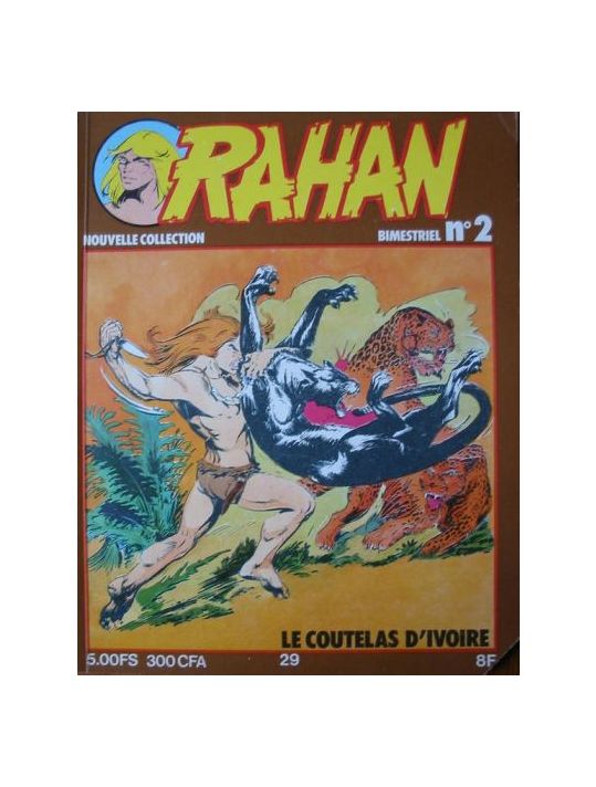 Rahan (1e Série - Vaillant) tome 29 - Le coutelas d'ivoire (éd. 1978) main product photo