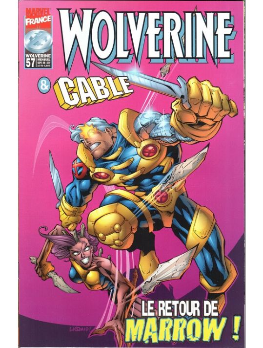 Wolverine (1re série) tome 57 - Le retour de marrow! (éd. 1998) main product photo