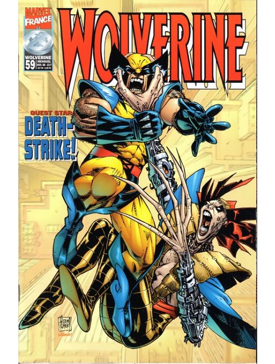 Wolverine (1re série) tome 59 - Death strike! (éd. 1998) main product photo