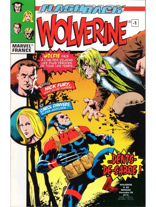 Wolverine (1re série) tome 60 - Flashback (éd. 1998) main product photo
