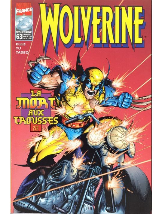 Wolverine (1re série) tome 63 - La mort aux trousses 2/2 (éd. 1999) main product photo