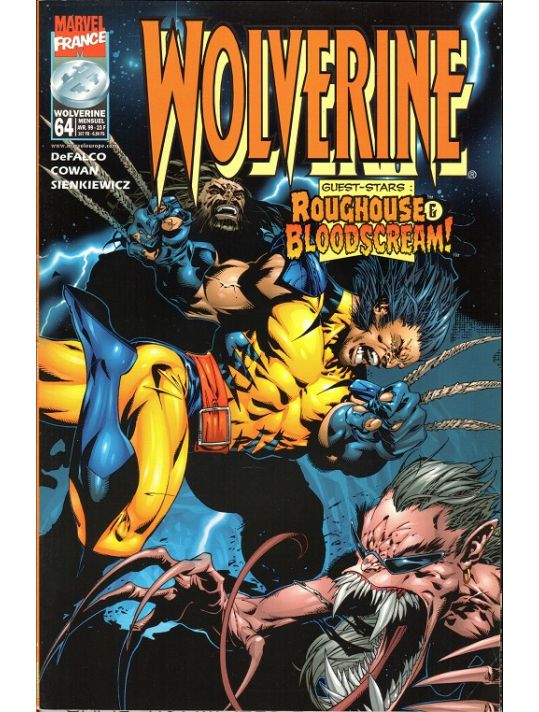 Wolverine (1re série) tome 64 - Roughouse et bloodscream! (éd. 1999) main product photo