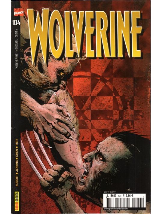 Wolverine (1re série) tome 104 - Wolverine 104 (éd. 2002) main product photo