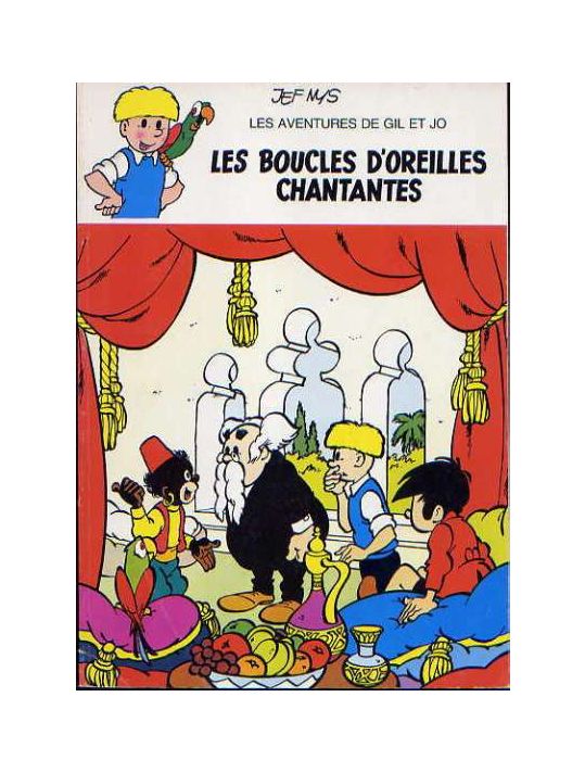 Gil et Jo tome 6 - Les boucles d'Oreilles chantantes (éd. 1985) main product photo