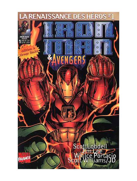 Iron Man (Renaissance des héros) - 1er Serie tome 1 (éd. limitée) main product photo