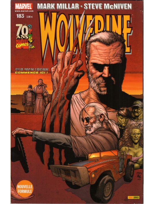 Wolverine (1re série) tome 183 - Old Man Logan (1/8) (éd. 2009) main product photo