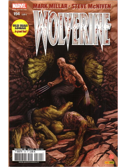 Wolverine (1re série) tome 194 - Old man Logan (8/8) (éd. 2010) main product photo