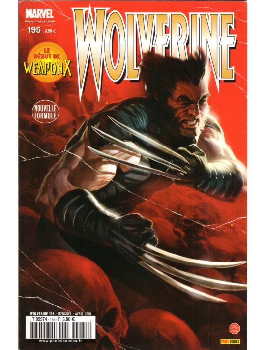Wolverine (1re série) tome 195 - Les hommes d'adamantium (1) (éd. 2010) main product photo