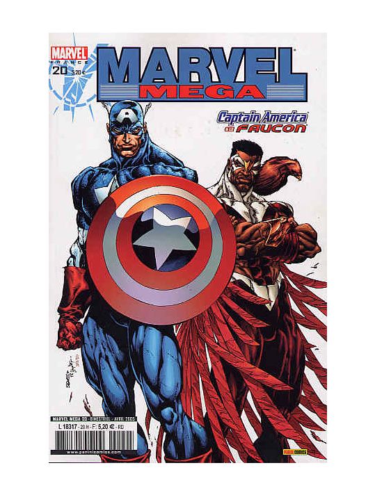Marvel Méga tome 20 - Captain America et le Faucon (éd. 2005) main product photo