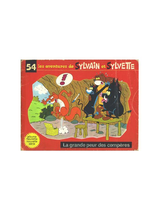 Sylvain et Sylvette (03-série : Fleurette nouvelle série) tome 54 - La grande peur des compères (éd. 1973) main product photo