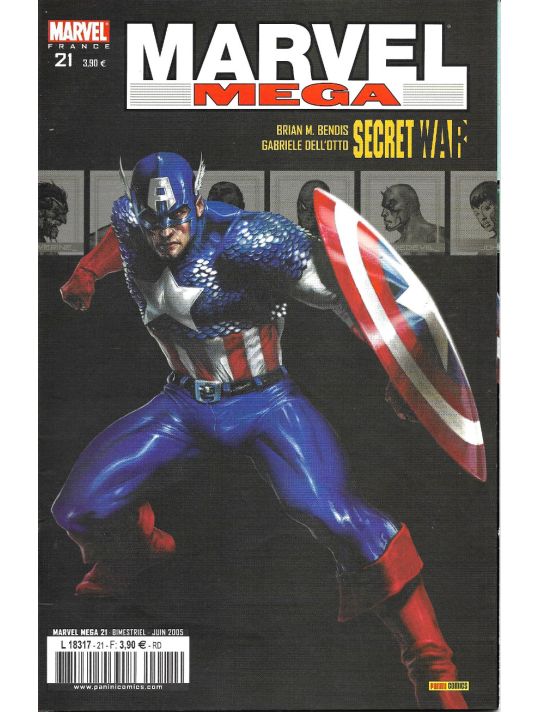Marvel Méga tome 21 - Secret War (éd. 2005) main product photo