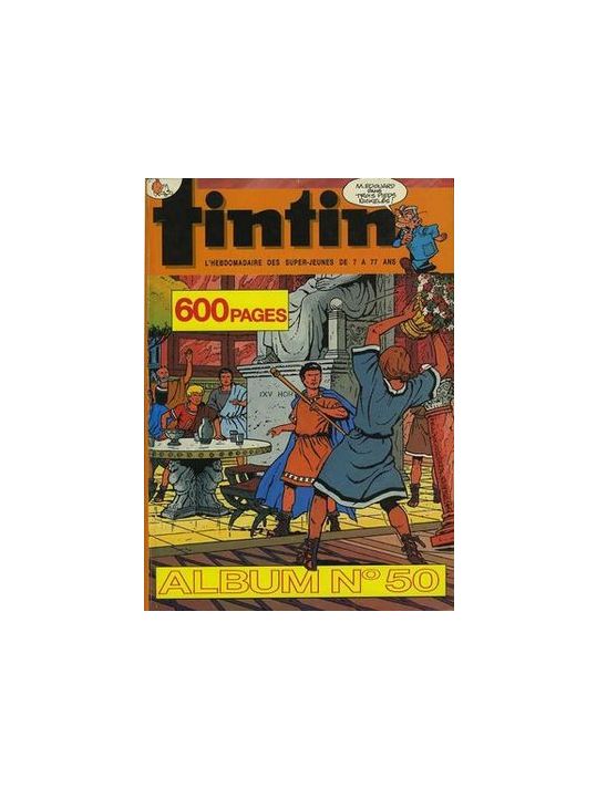 Recueil Tintin nouveau tome 50 main product photo