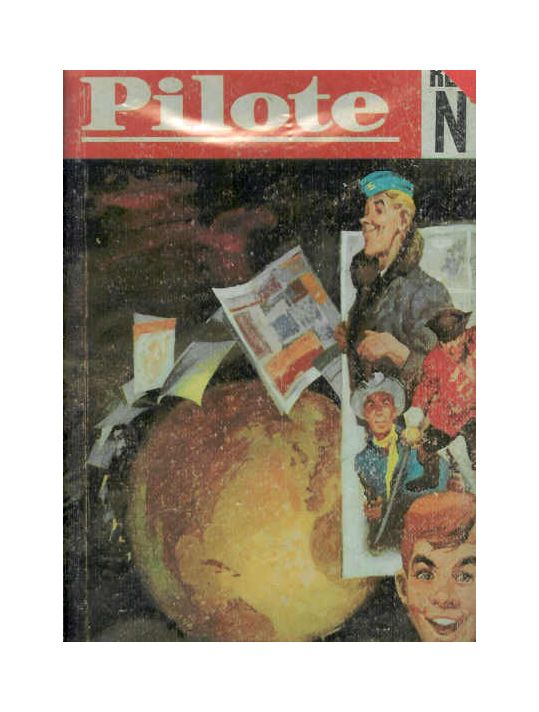 (Recueil) Pilote (Album du journal - Édition française cartonnée) tome 9 - Reliure n°9 (éd. 1962) main product photo