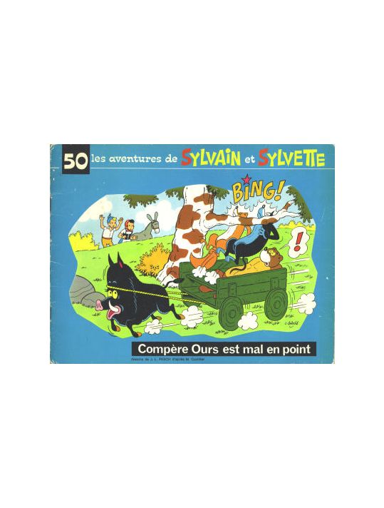 Sylvain et Sylvette (03-série : Fleurette nouvelle série) tome 50 - Compère ours est mal en point (éd. 1974) main product photo