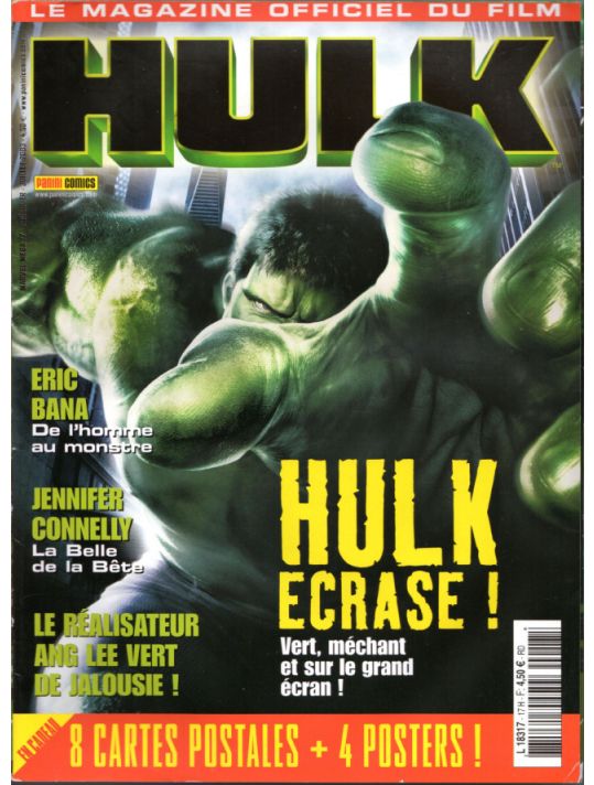 Marvel Méga tome 17 - Hulk - Le magazine officiel du film (éd. 2003) main product photo