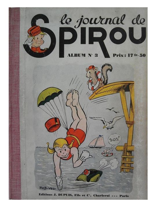 Spirou Album 3冊セット Recueil) Spirou (Album du journal) tome 3