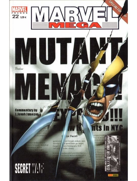 Marvel Méga tome 22 - Secret War (éd. 2005) main product photo