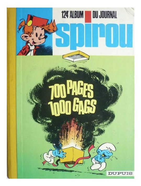 (Recueil) Spirou (Album du journal) tome 124 - Spirou album du journal (éd. 1972) main product photo