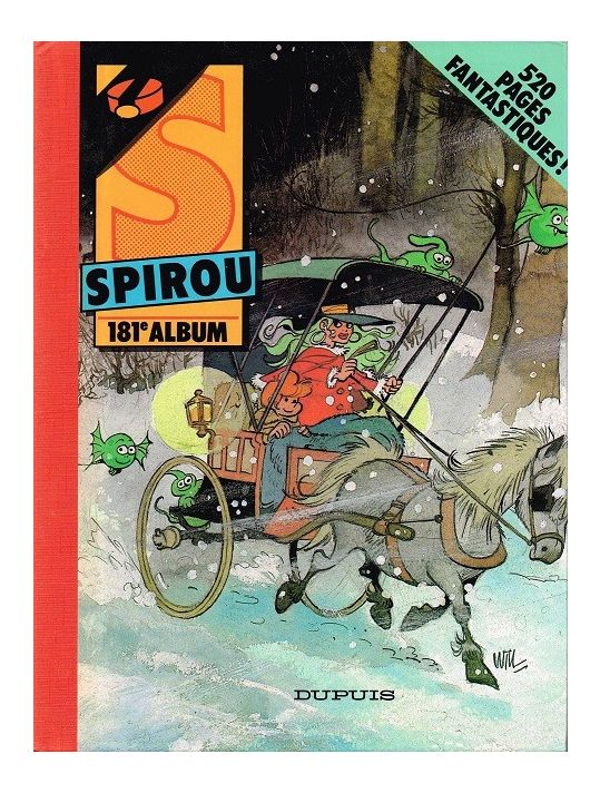 (Recueil) Spirou (Album du journal) tome 181 - Spirou album du journal (éd. 1985) main product photo