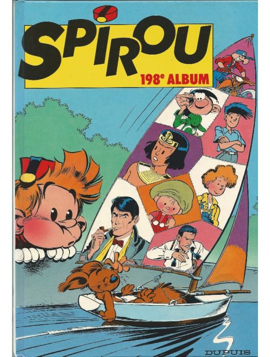 (Recueil) Spirou (Album du journal) tome 198 - Spirou album du journal (éd. 1990) main product photo