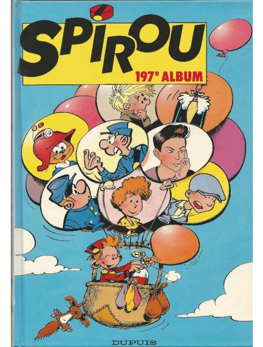 (Recueil) Spirou (Album du journal) tome 197 - Spirou album du journal (éd. 1988) main product photo