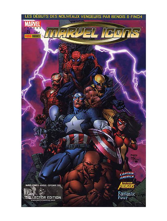 Marvel Icons (Marvel France 1re série) tome 5 - Evasion (1) (éd. 2005) main product photo