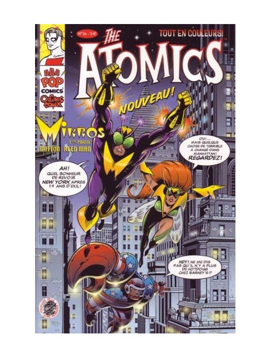 The atomics tome 3 (numéro B) main product photo