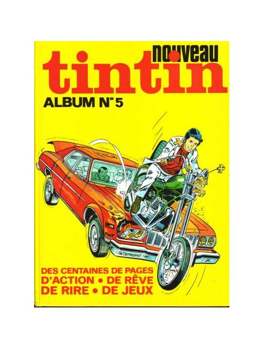 Recueil Tintin nouveau tome 5 main product photo