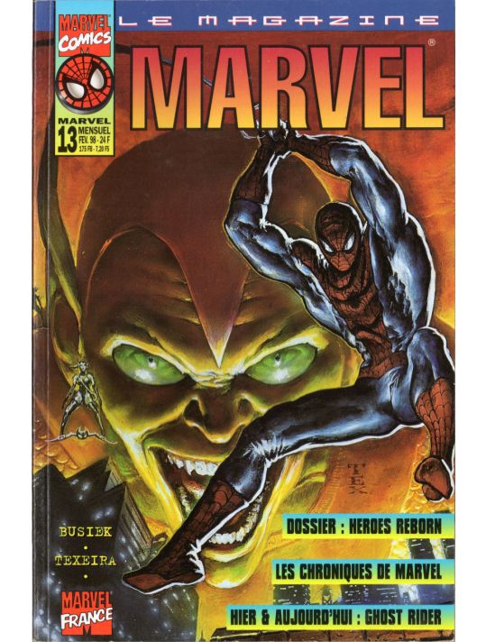 Marvel Magazine tome 13 - La véritable histoire du Bouffon Vert (éd. 1998) main product photo