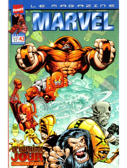Marvel Magazine tome 42 - Le huitième jour (4/4) (éd. 2000) main product photo