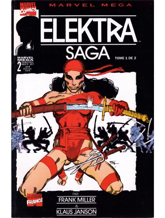 Marvel Méga tome 2 - Elektra saga tome 1/2 (éd. 1997) main product photo