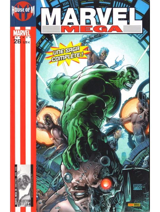 Marvel Méga tome 26 - Hulk : House of M (éd. 2006) main product photo