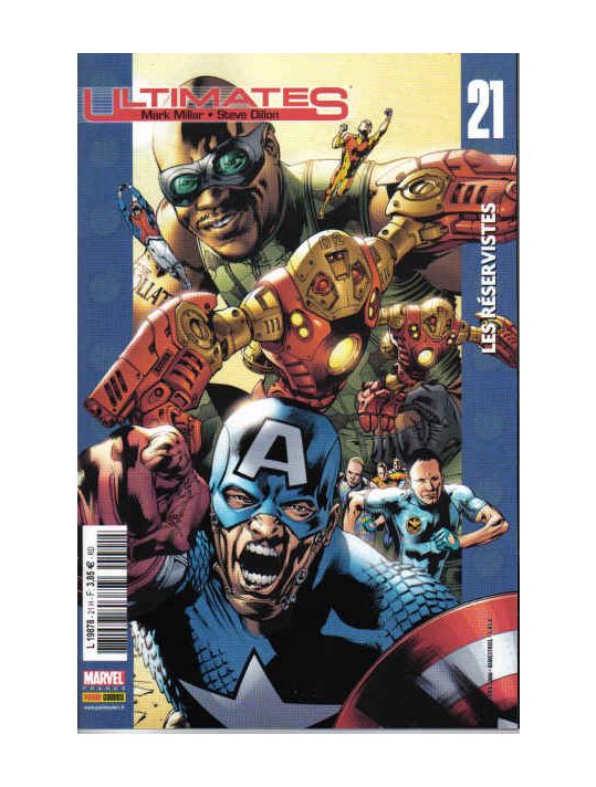 Ultimates tome 21 - Les réservistes (éd. 2006) main product photo