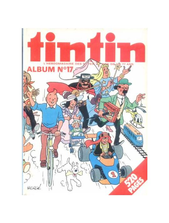 Recueil Tintin nouveau tome 17 main product photo