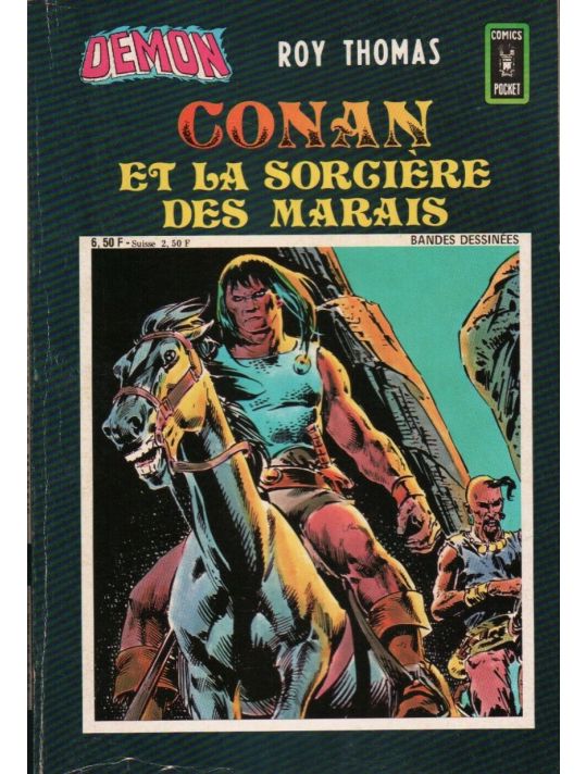 Démon (1re Série - Arédit - Comics Pocket) tome 19 - Conan et la sorcière des marais (éd. 1982) main product photo