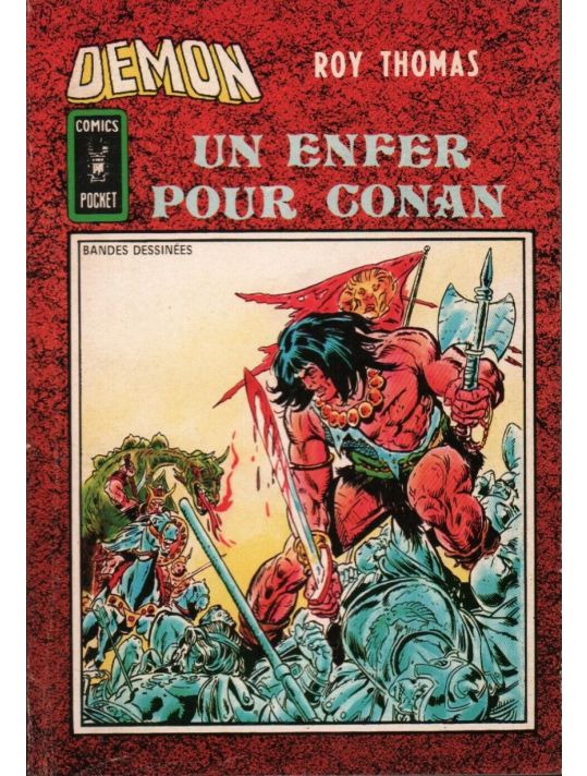 Démon (1re Série - Arédit - Comics Pocket) tome 18 - Un enfer pour Conan (éd. 1982) main product photo