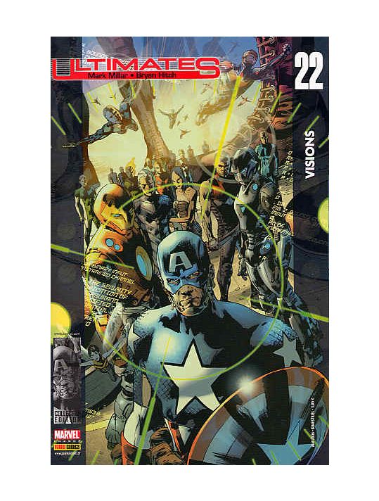Ultimates tome 22 - Visions (éd. 2006) main product photo