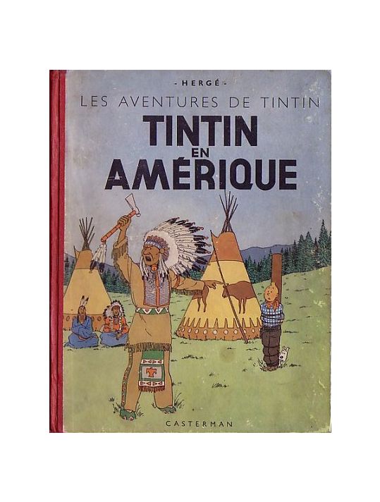 Tintin (historique) tome 3 - Tintin en Amérique (éd. 1946) main product photo