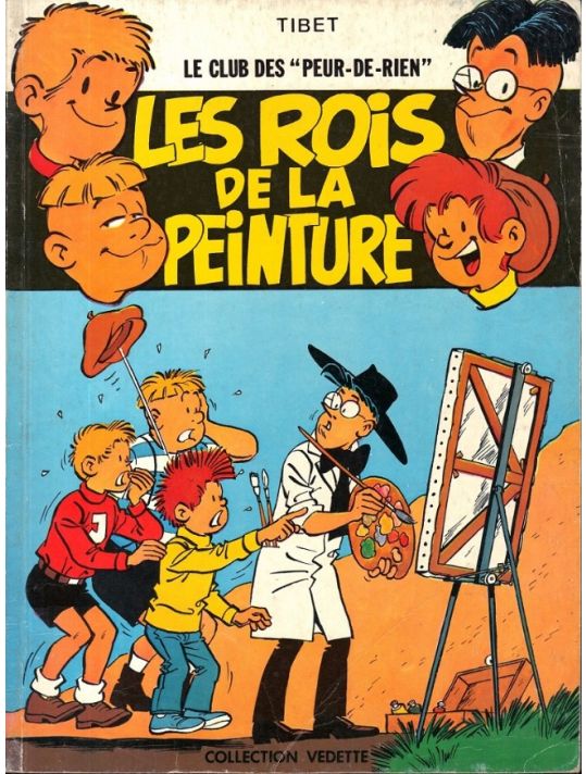 Club des "Peur-de-rien" (Le) tome 4 - Les rois de la peinture (éd. 1976) main product photo