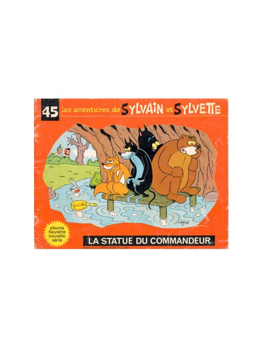 Sylvain et Sylvette (03-série : Fleurette nouvelle série) tome 45 - La statue du commandeur (éd. 1971) main product photo