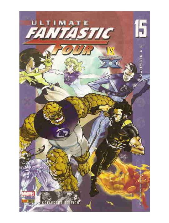 Ultimate Fantastic Four tome 15 - Ultimate X 4 (éd. 2006) main product photo