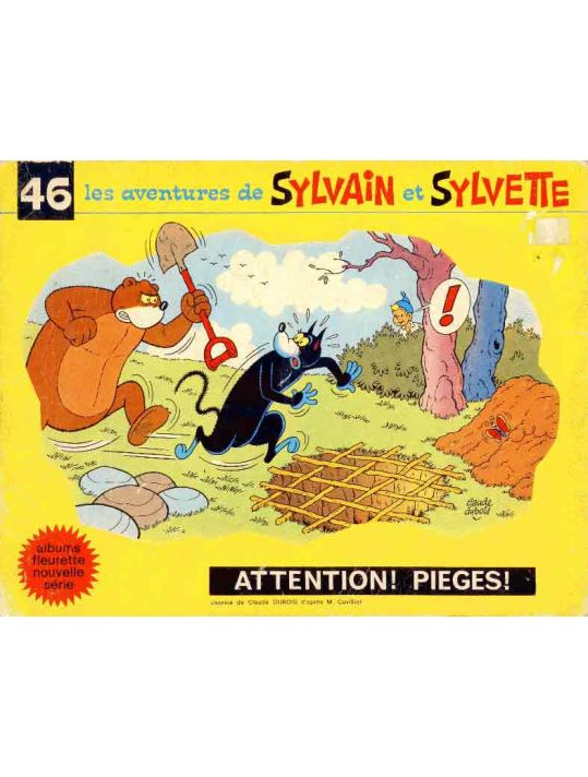 Sylvain et Sylvette (03-série : Fleurette nouvelle série) tome 46 - Attention! Pièges! (éd. 1971) main product photo