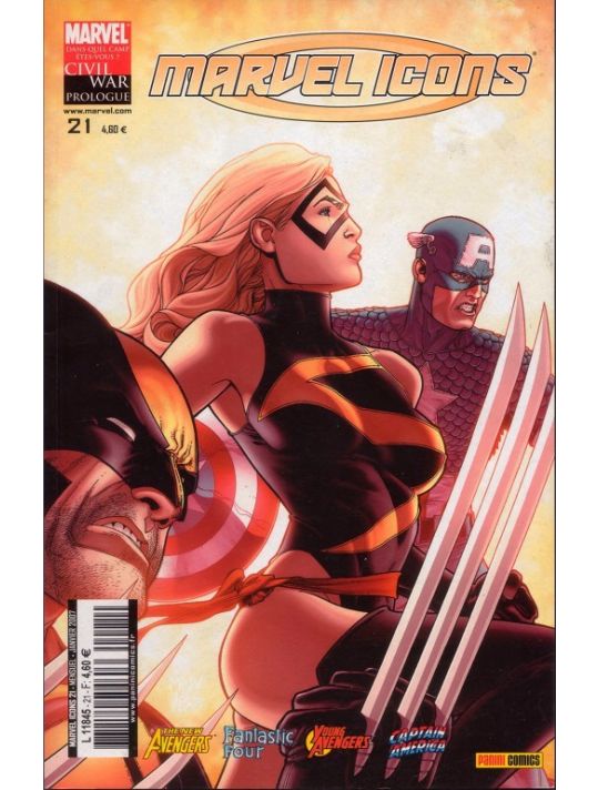 Marvel Icons (Marvel France 1re série) tome 21 - Le collectif (éd. 2007) main product photo