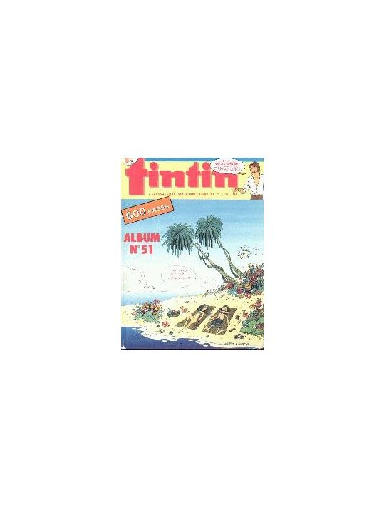 Recueil Tintin nouveau tome 51 main product photo