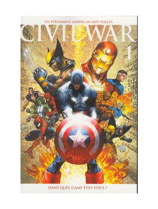 Civil War tome 1 (fascicule VC) main product photo